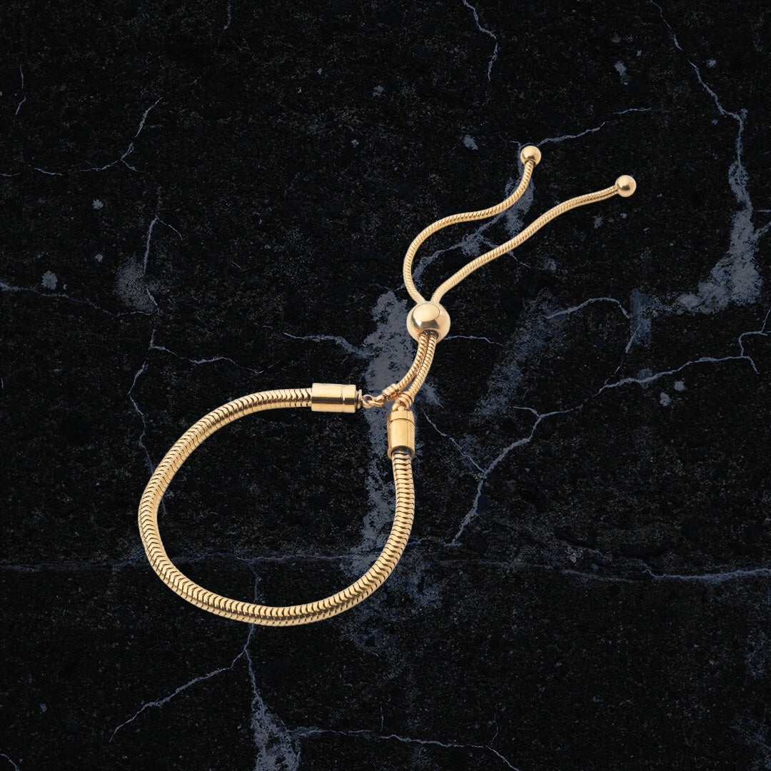 CLOVER 18K GOLD PLATED BRACELET