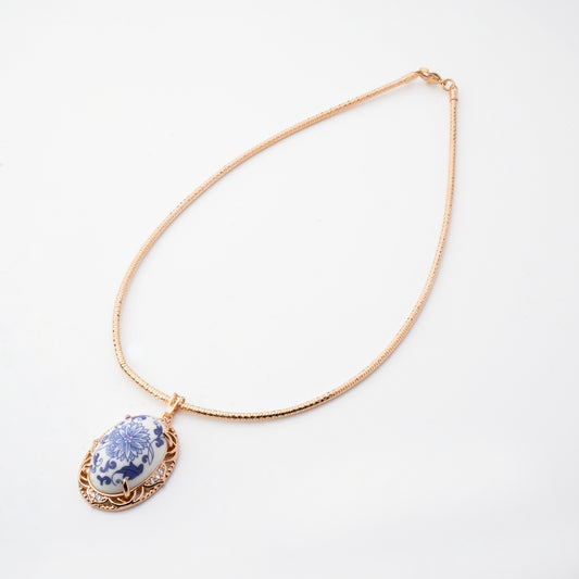 Royal necklace, Blue