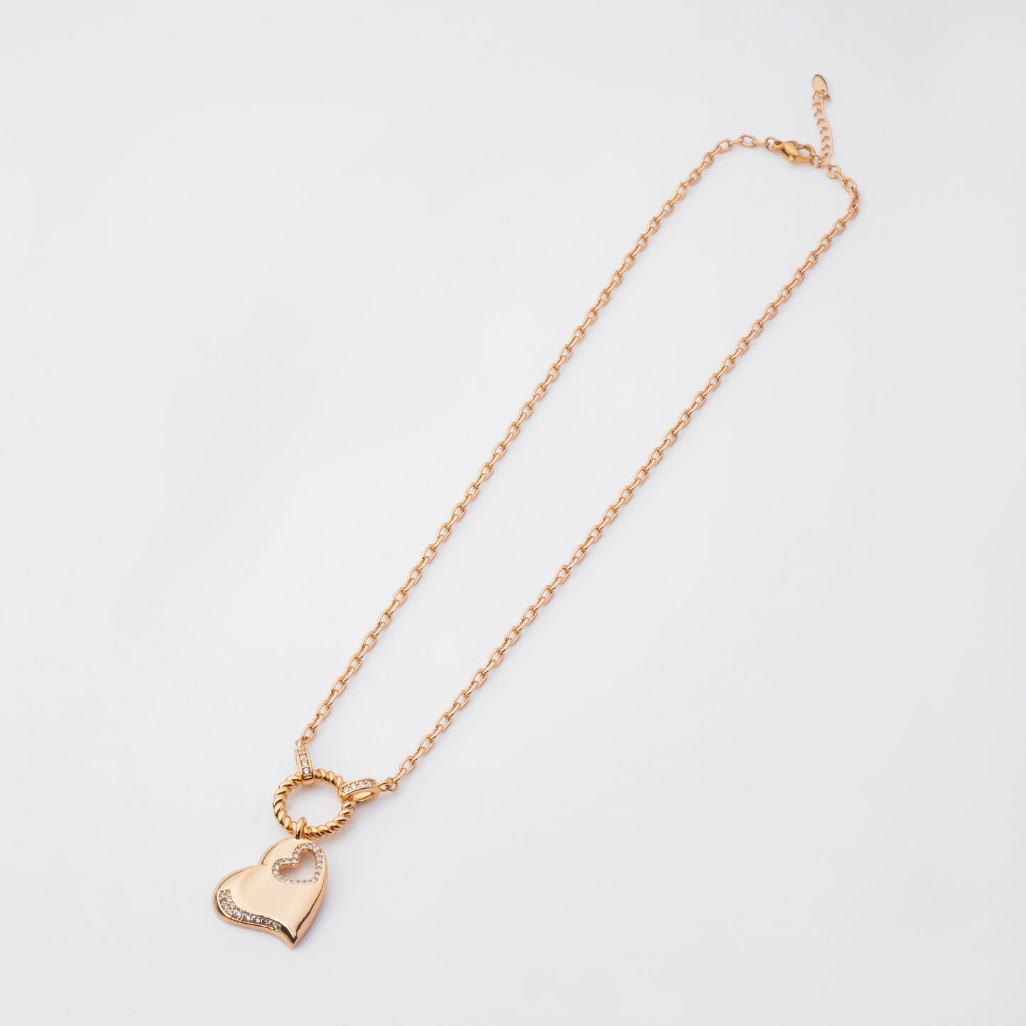 Heart 18K Gold Plated Necklace