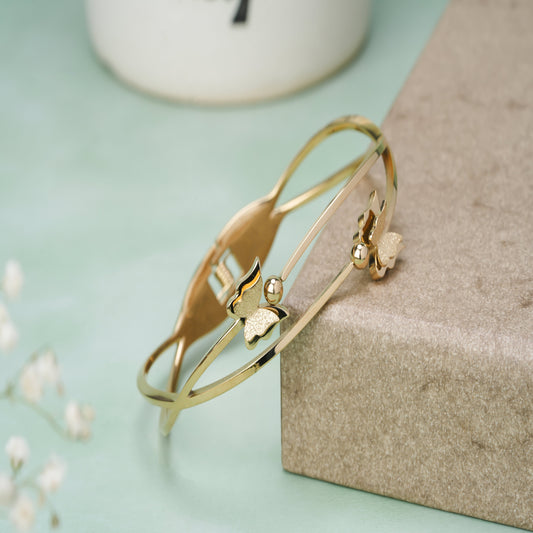 Butterfly 18K GOLD PLATED BRACELET