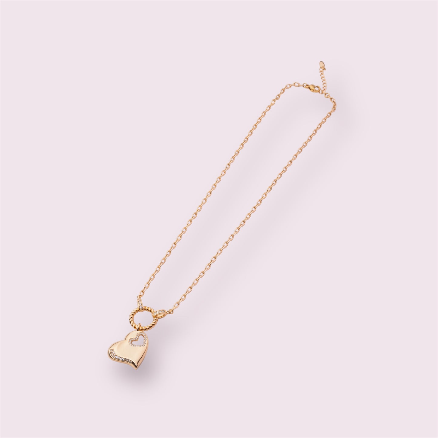 Heart 18K Gold Plated Necklace