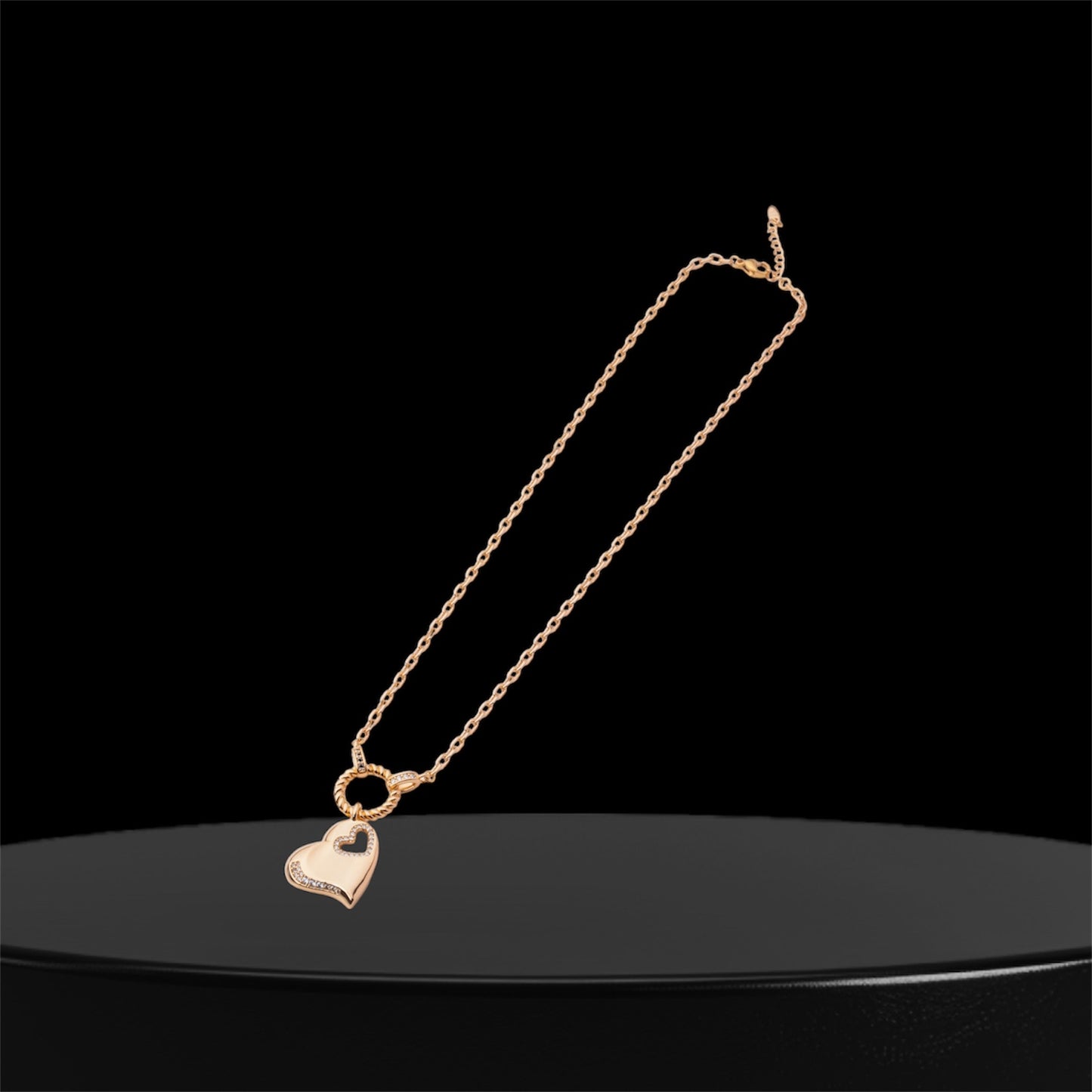 Heart 18K Gold Plated Necklace